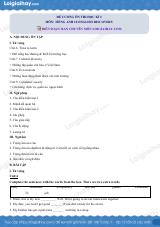 Đề cương ôn tập HK2 tiếng Anh 10 english discovery có đáp án